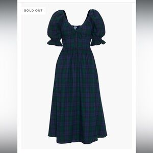 Hill House Ophelia Dress - Blackwatch Tartan